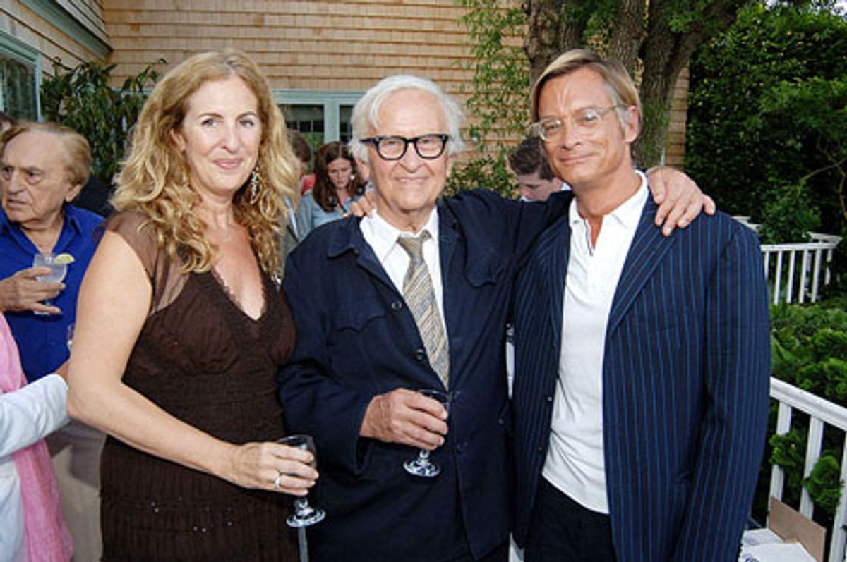 Lora Nelson, Albert Maysles and Terry Kipper at Grey Gardens Documentary Celebration