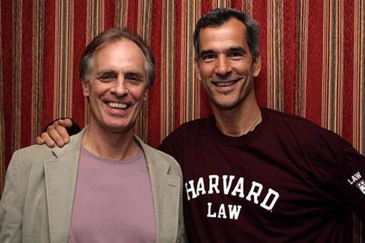 Keith Carradine and Jerry Mitchell at 