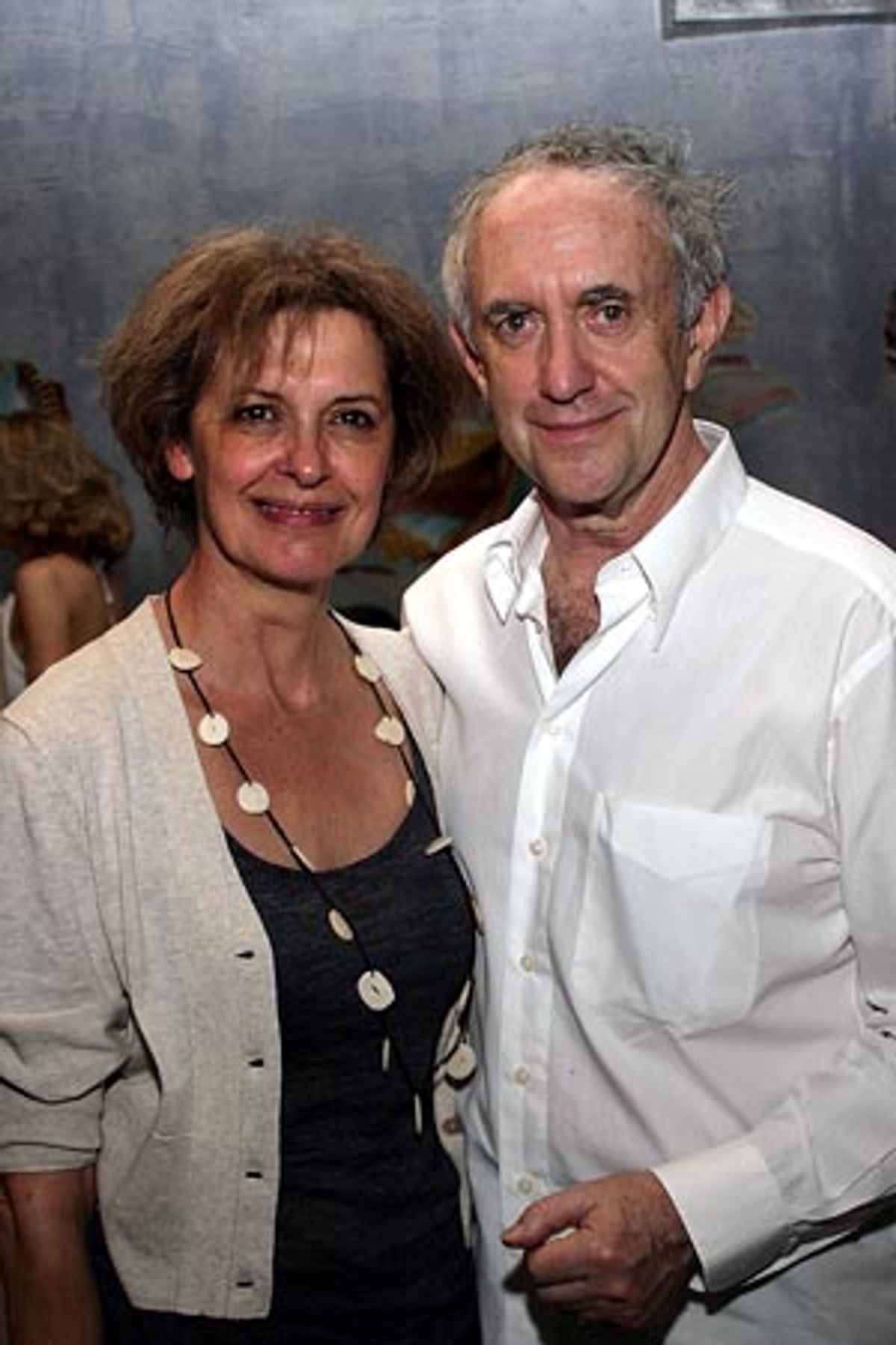 Kate Fahey and Jonathan Pryce at 