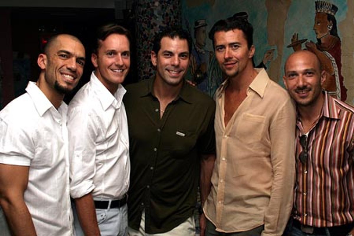 Dennis Stowe, Matt Wall, Chuck Saculla, Tim Smith, and Bennett Schlansky at 