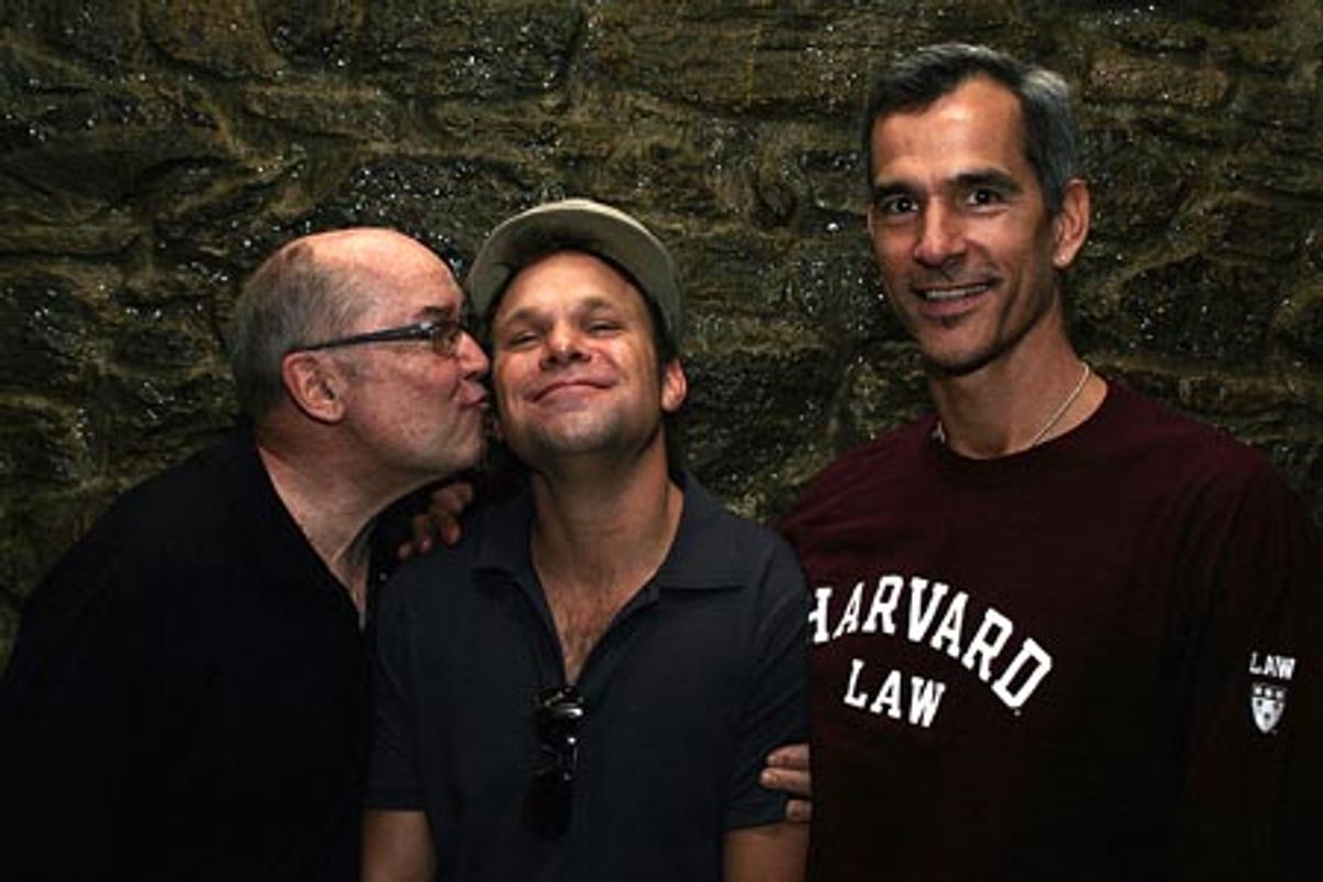 Jack O'Brien, Norbert Leo Butz and Jerry Mitchell at 