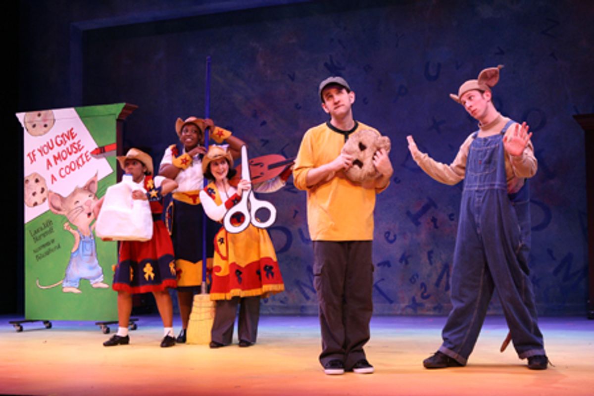 Carla Woods, Aurelia Williams, Stephanie D'Abruzzo, David A. Austin and Nick Blaemire at 