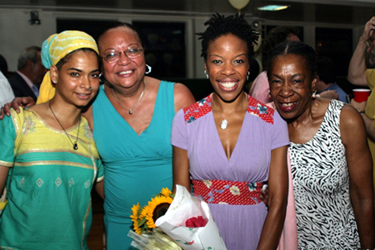 Desiree Ortiz, Dolores Freda, Nilaja Sun, and Ruby Valdez at 