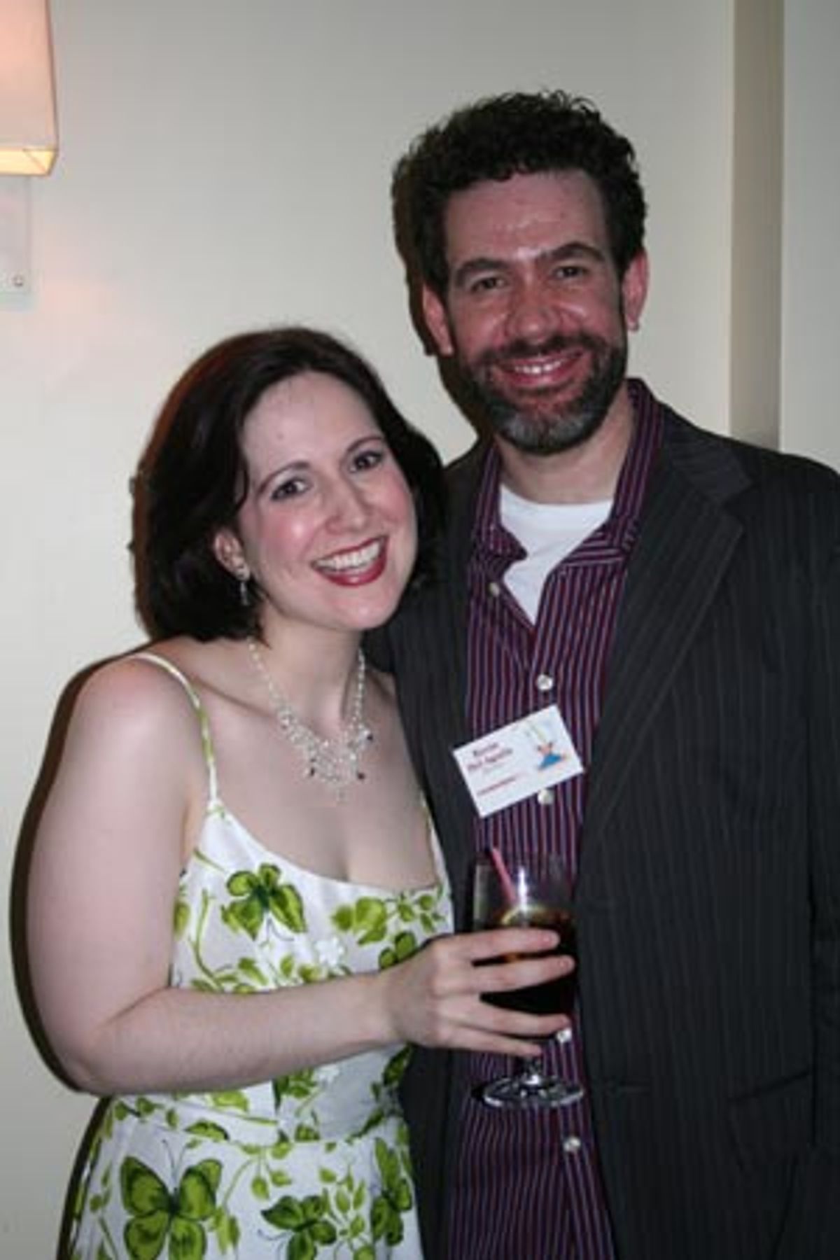 Stephanie D'Abruzzo and Kevin Del Aguila at 