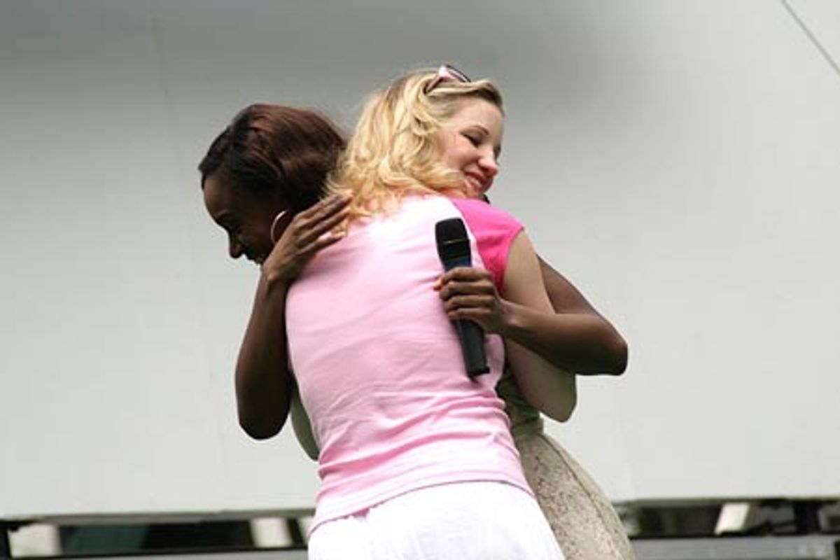 Saycon Sengbloh and Katie Adams at 