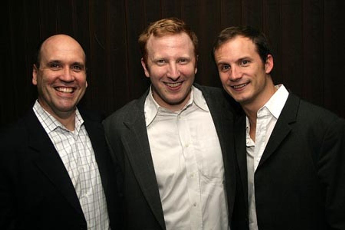 Larry Pressgrove, Hunter Bell and Jeff Bowen

 at 