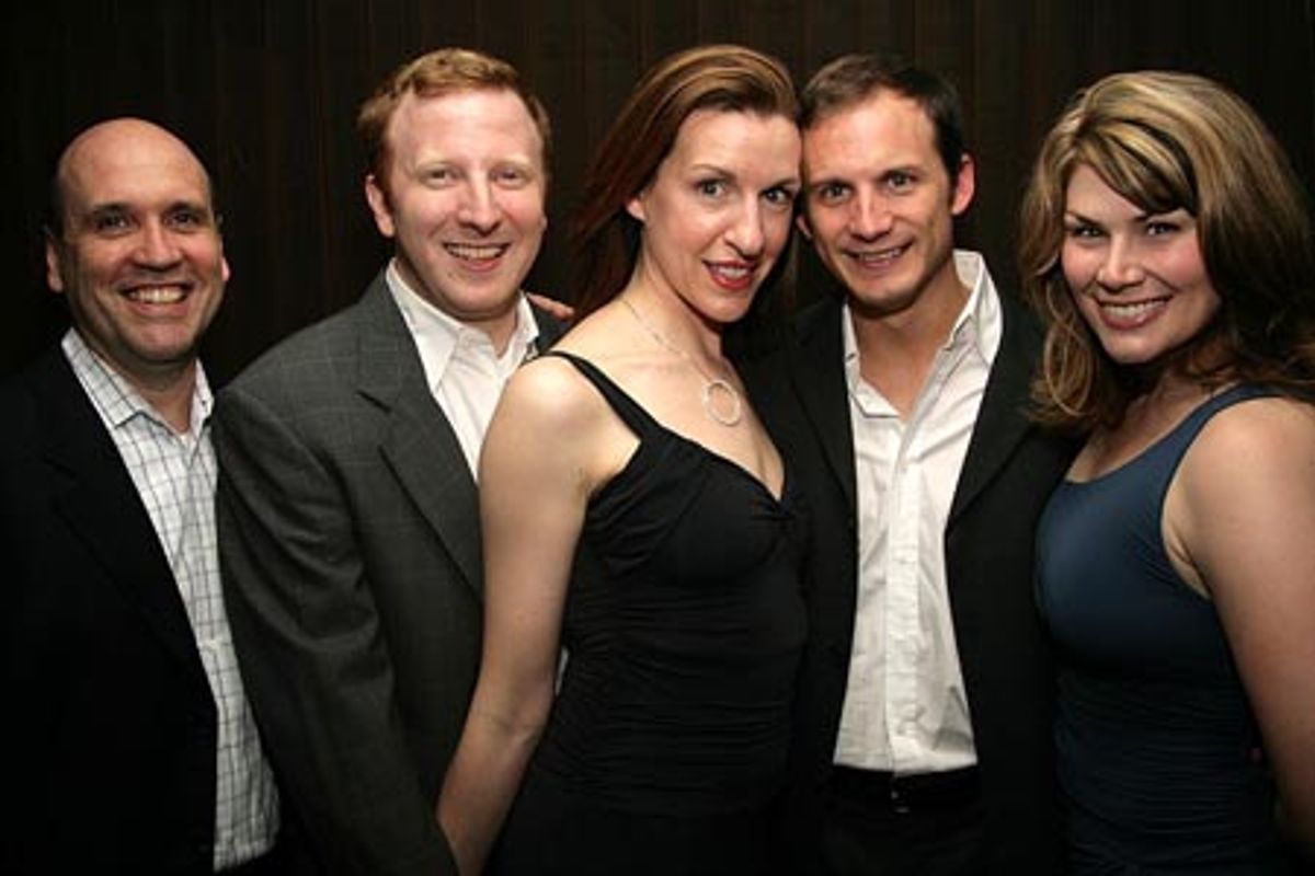 Larry Pressgrove, Hunter Bell, Susan Blackwell, Jeff Bowen and Heidi Blickenstaff at 