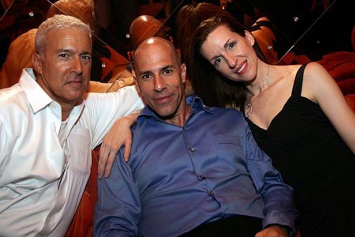 Peter Stern, Steve White and Susan Blackwell at 