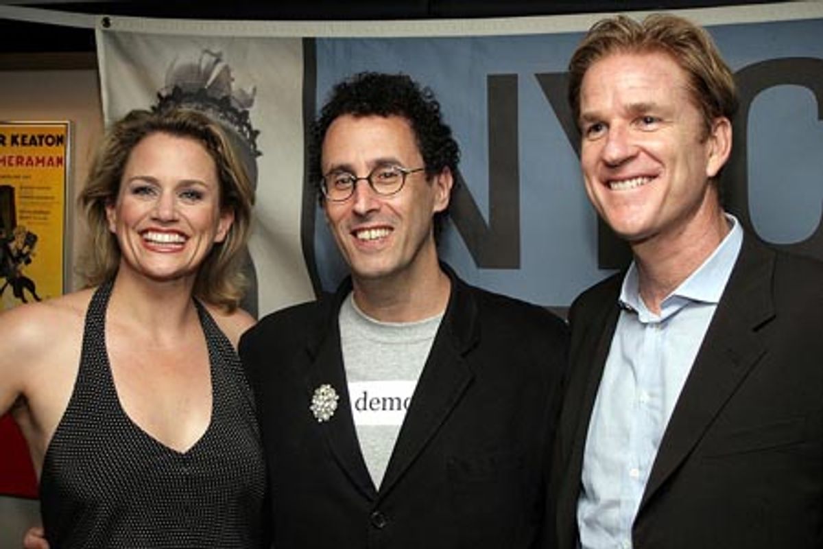 Cady Huffman, Tony Kushner and Matthew Modine at 