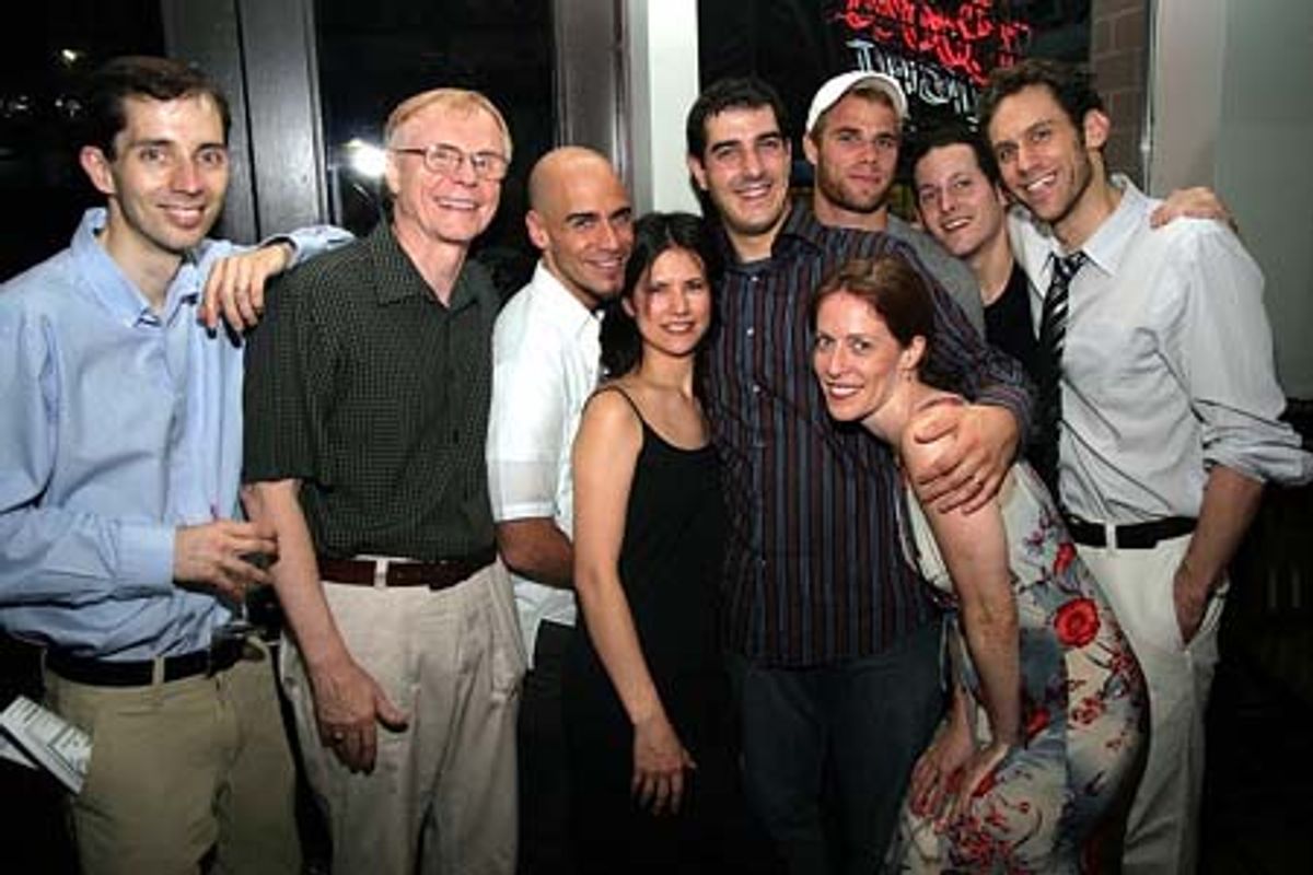 Jim Christy, John Rengstorff, Mark Setlock, Teresa L. Goding, Drew DeCorleto, Matthew Wilkas, Eva Kaminsky, Michael Blum, and Jason Schuchman at 