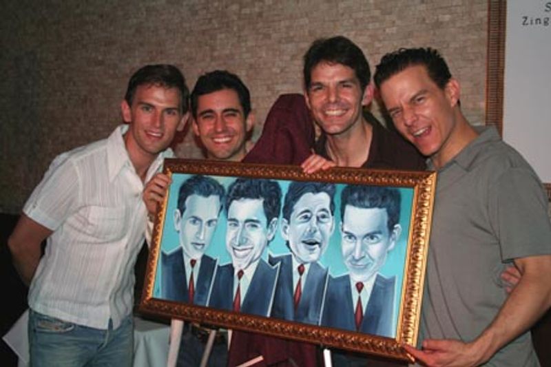 Photos: Jersey Boys Portrait Unveiled at Tony's — photo 12 of 16