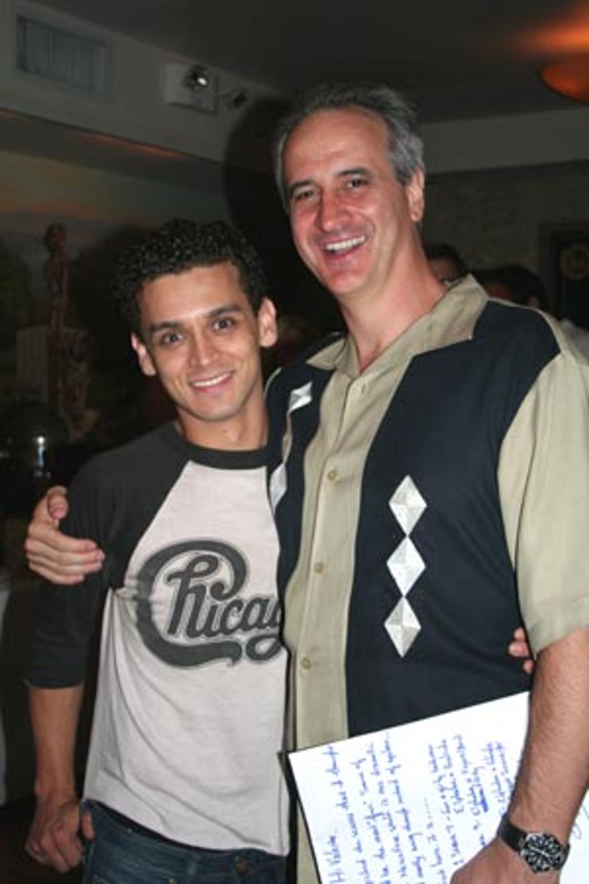 Michael Longoria and Mark Lotito at 