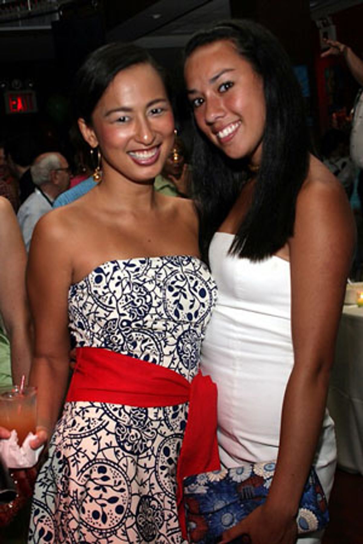 Marie-France Arcilla and Missy Leighton at 
