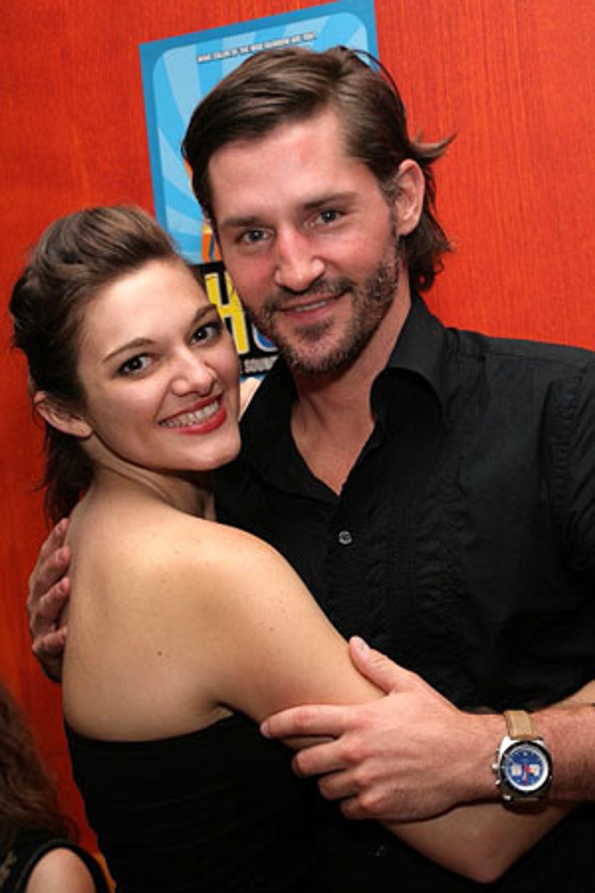 Erin Crosby and boyfriend Hunter Williams at 