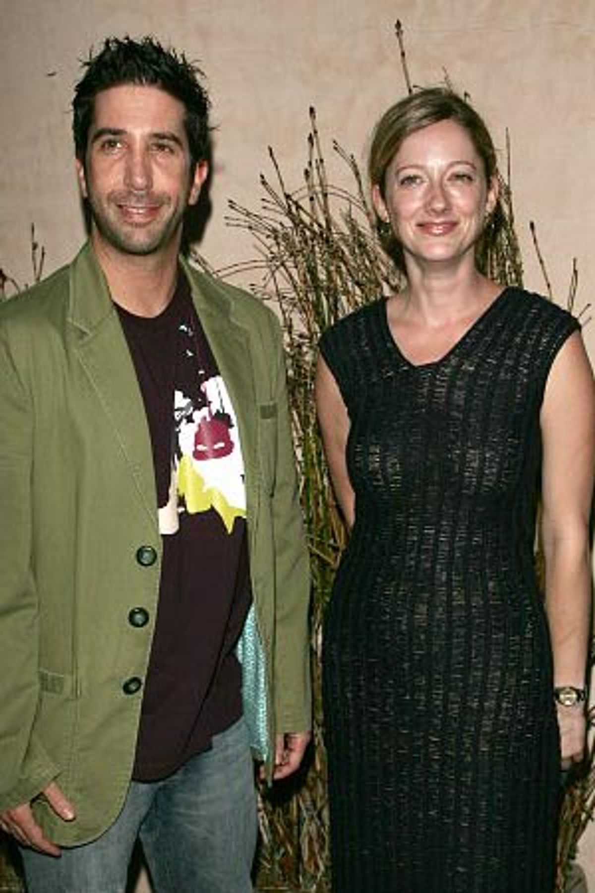 David Schwimmer and Judy Greer at 