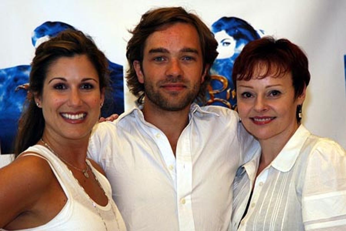 Stephanie J. Block, Hadley Fraser and Linda Balgord at 