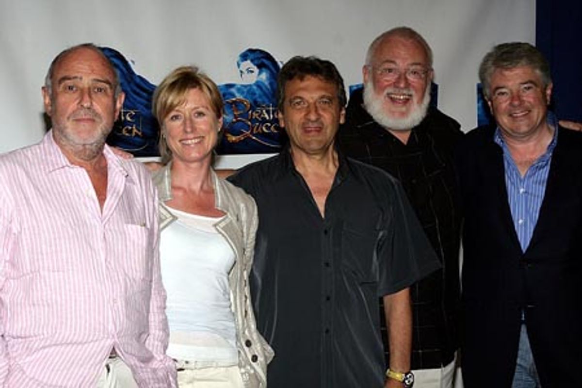 Alain Boublil, Moya Doherty, Claude-Michel SchÃ¶nberg, Frank Galati, and John McColgan at 