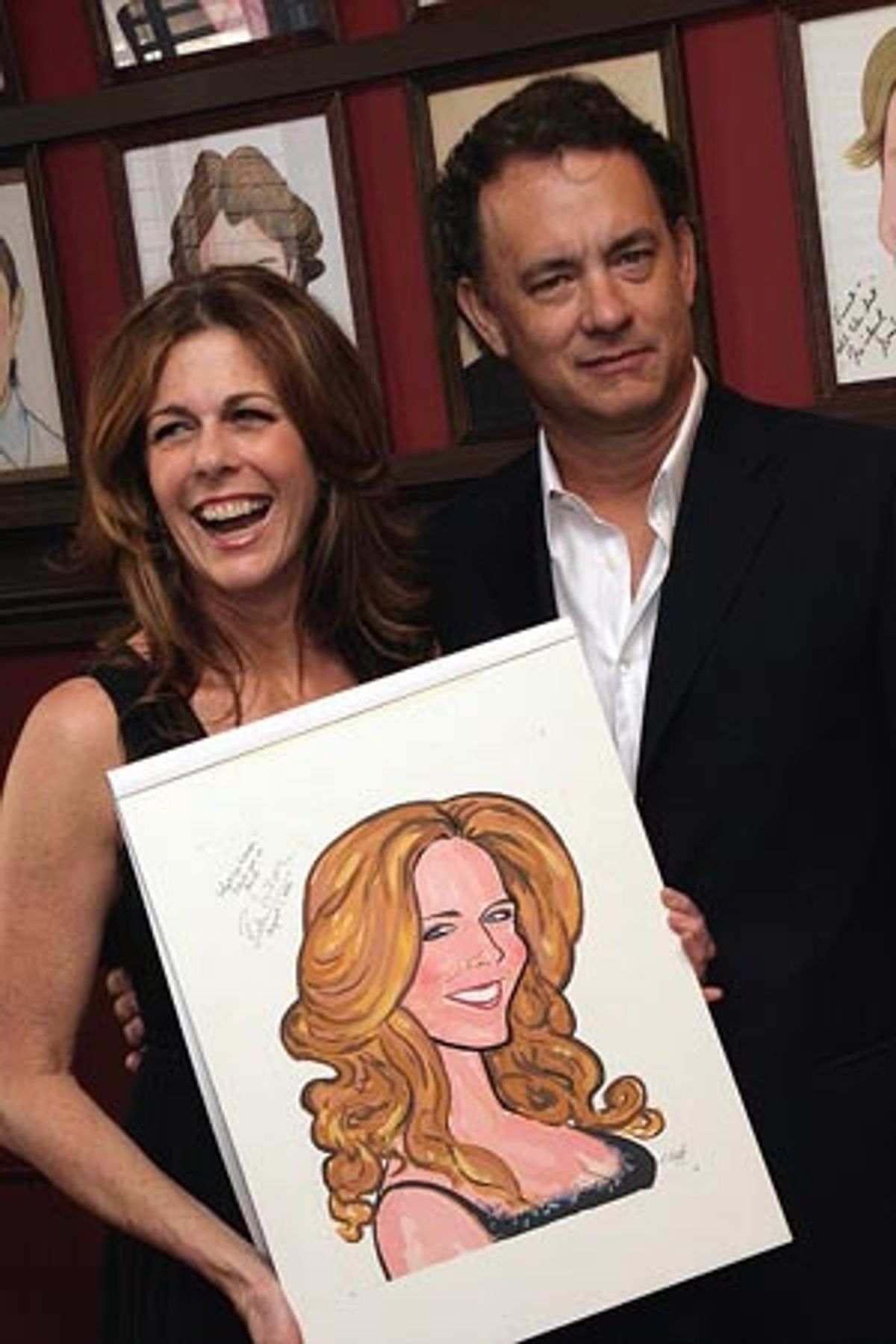 Rita Wilson and Tom Hanks at 