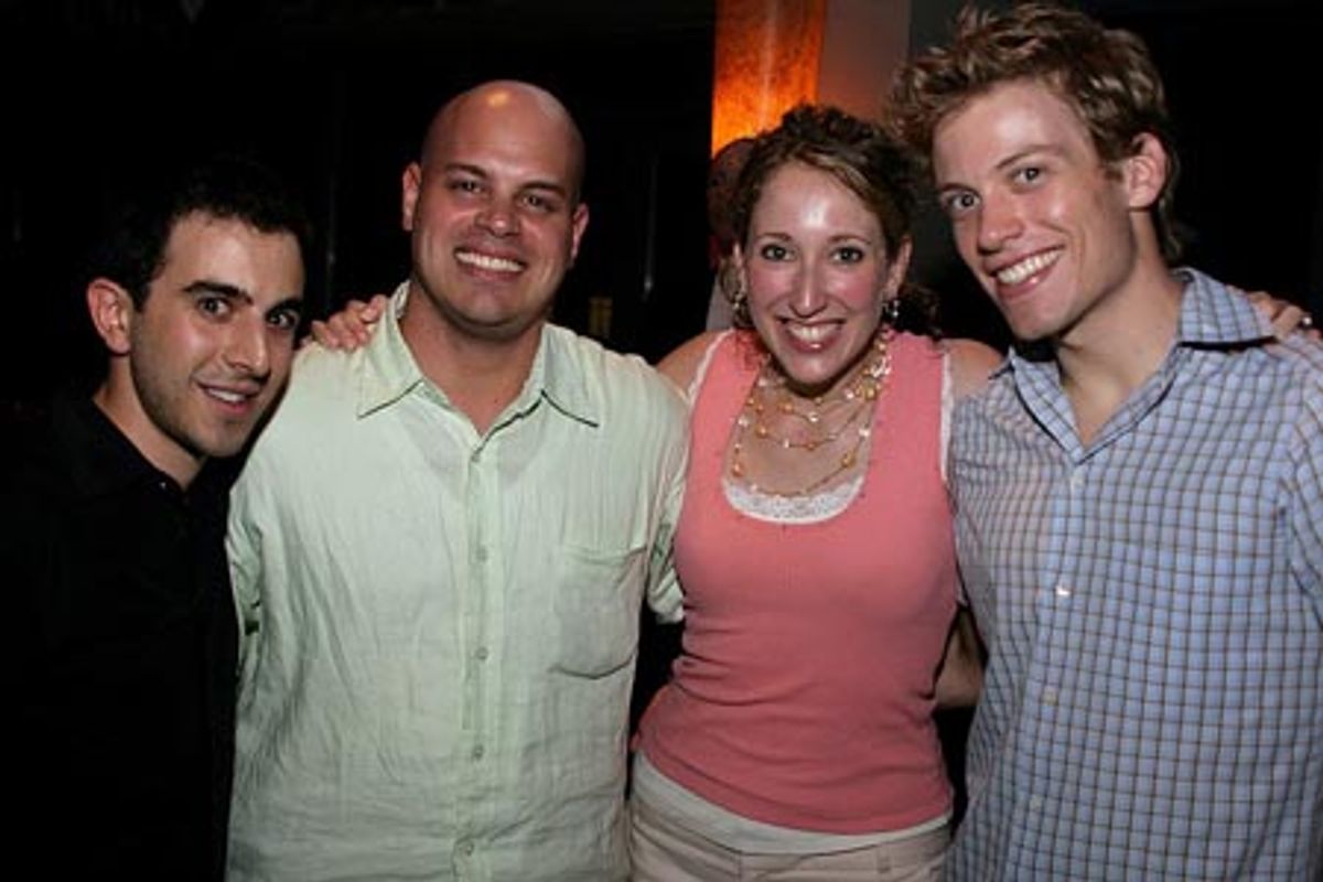 Michael Cooper, Jayson Raitt, Courtney Balan, and Barrett Foa at 