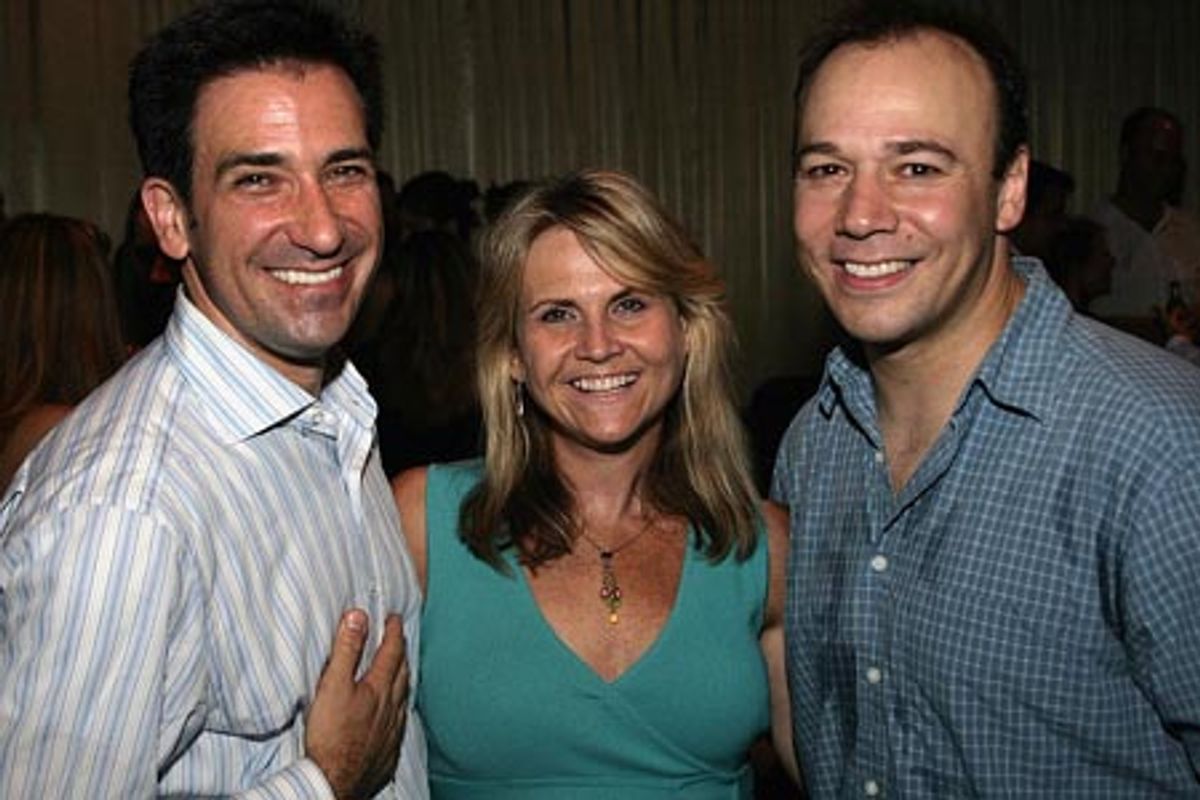 Jordan Leeds, Natalie Jakowlew, and Danny Burstein at 