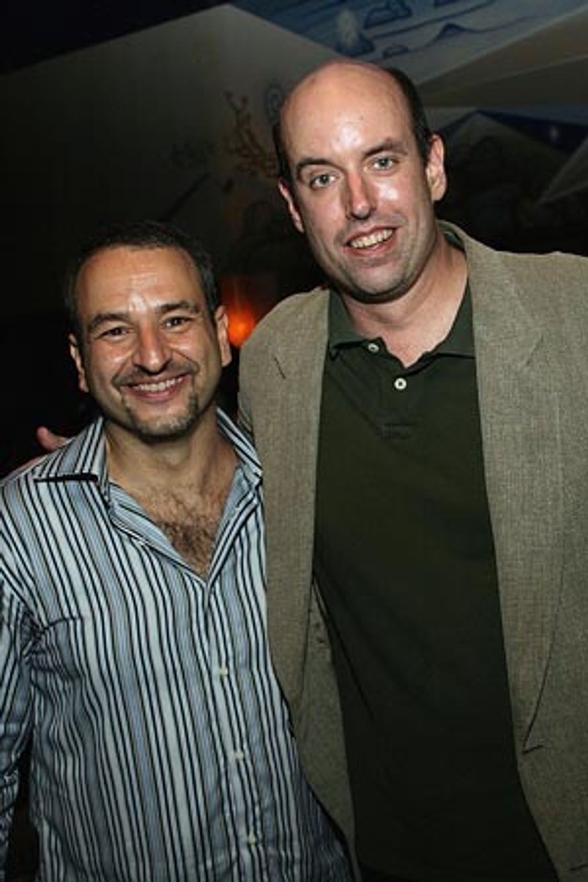 Joe DiPietro and Christopher Ashley at 