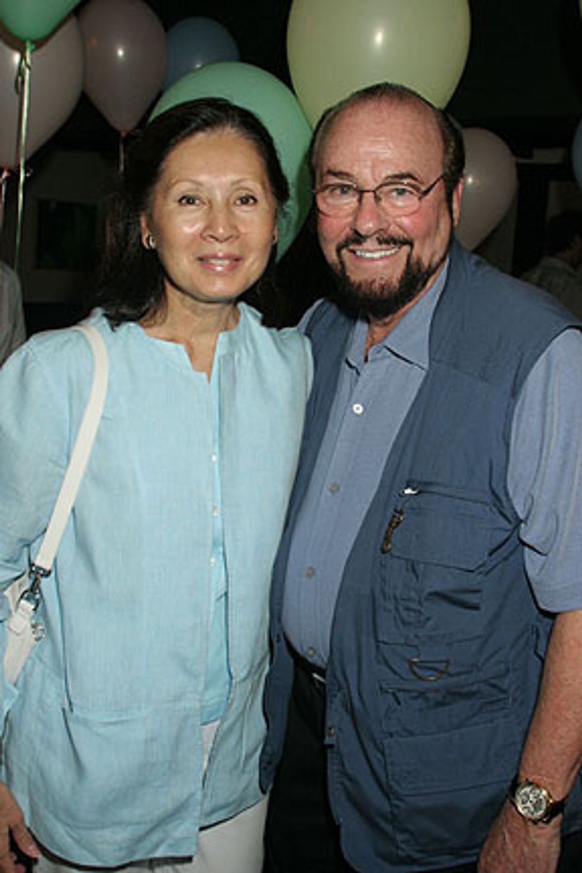 Kedakai Lipton and James Lipton at 