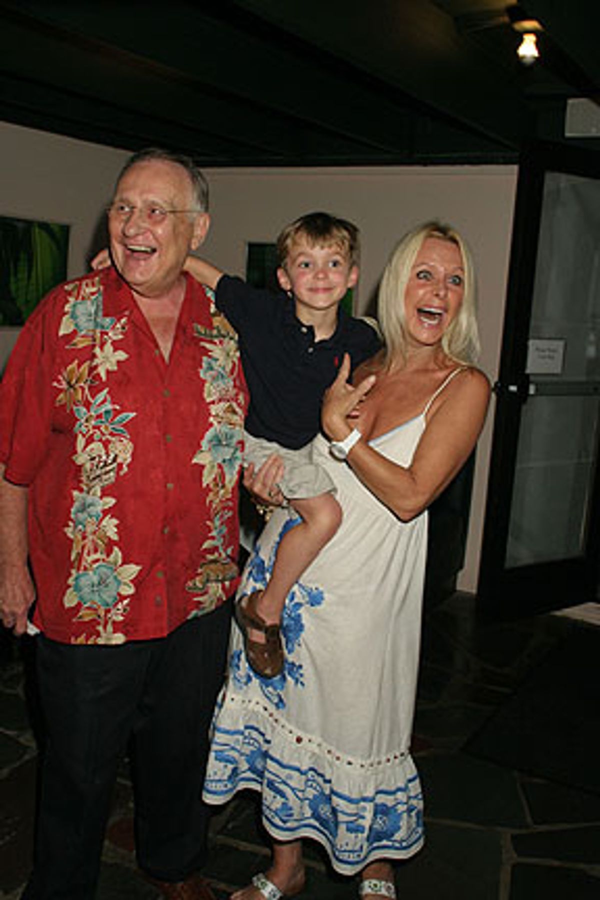 Phil Smith, Campbell Phillips, Tricia Walsh-Smith at 