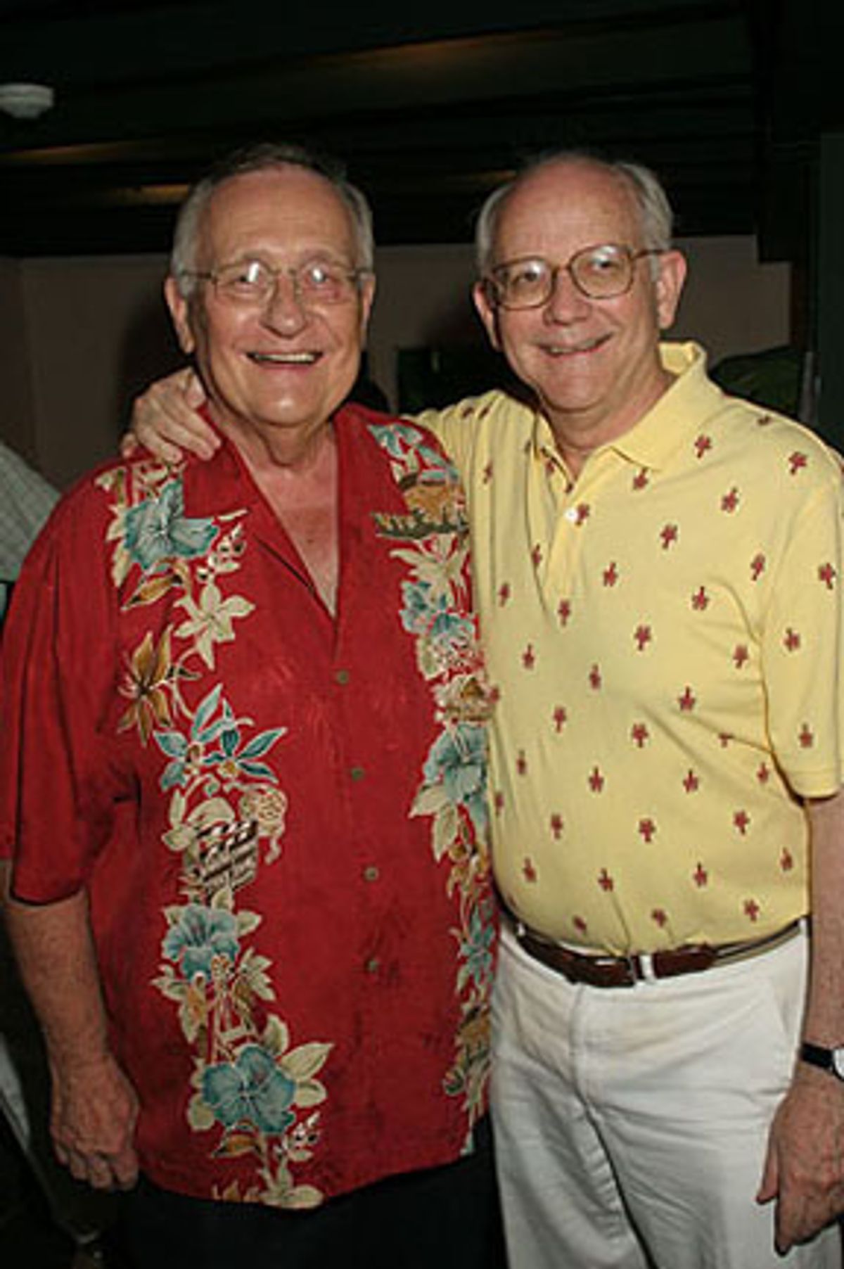  Phil Smith and Bob Nederlander at 