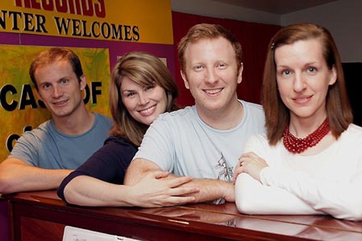 Jeff Bowen, Heidi Blickenstaff, Hunter Bell and Susan Blackwell at 