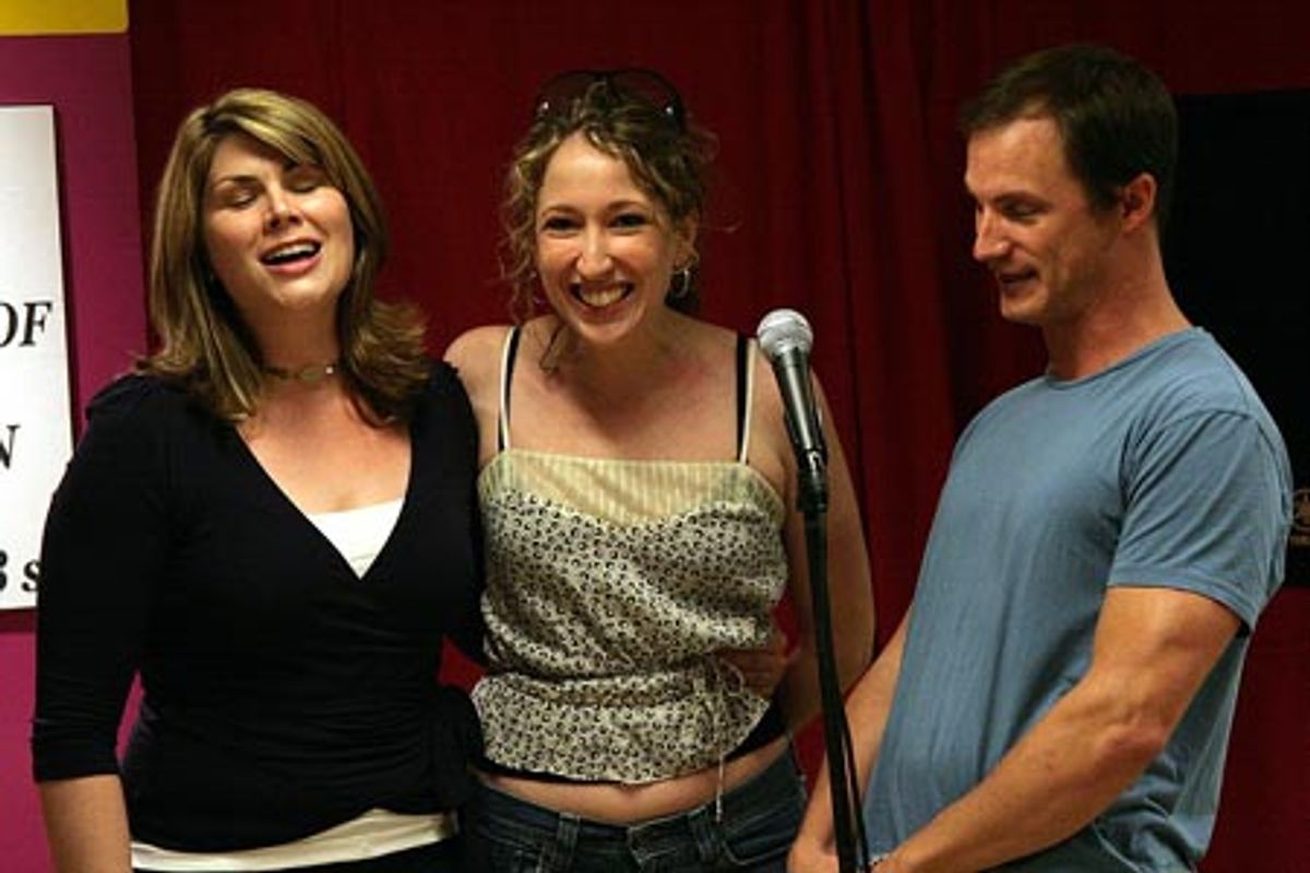 Heidi Blickenstaff, Courtney Balan and Jeff Bowen at 