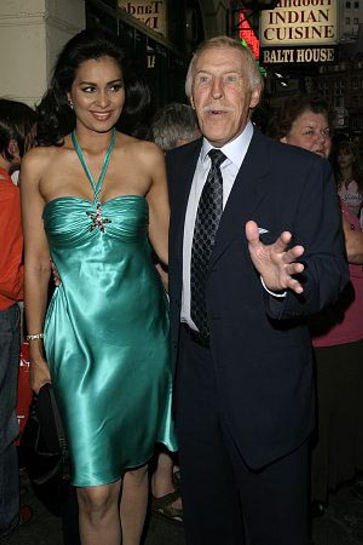 Wilnelia and Bruce Forsythe at 