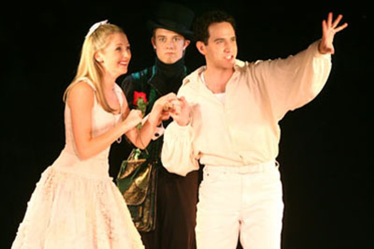 Sara Jean Ford, Douglas Ullman, Jr. and Santino Fontana at 