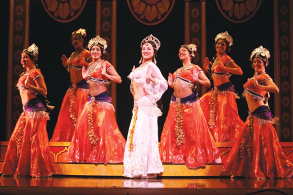 Sandra Allen and Bombay Dreams ensemble at 