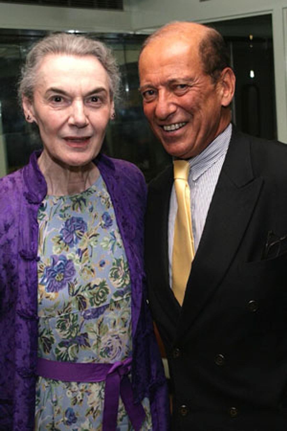Marian Seldes and Lee Elman at 