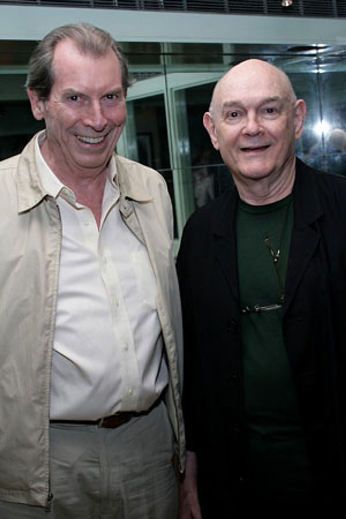 Richard Easton and Joseph Hardy at 