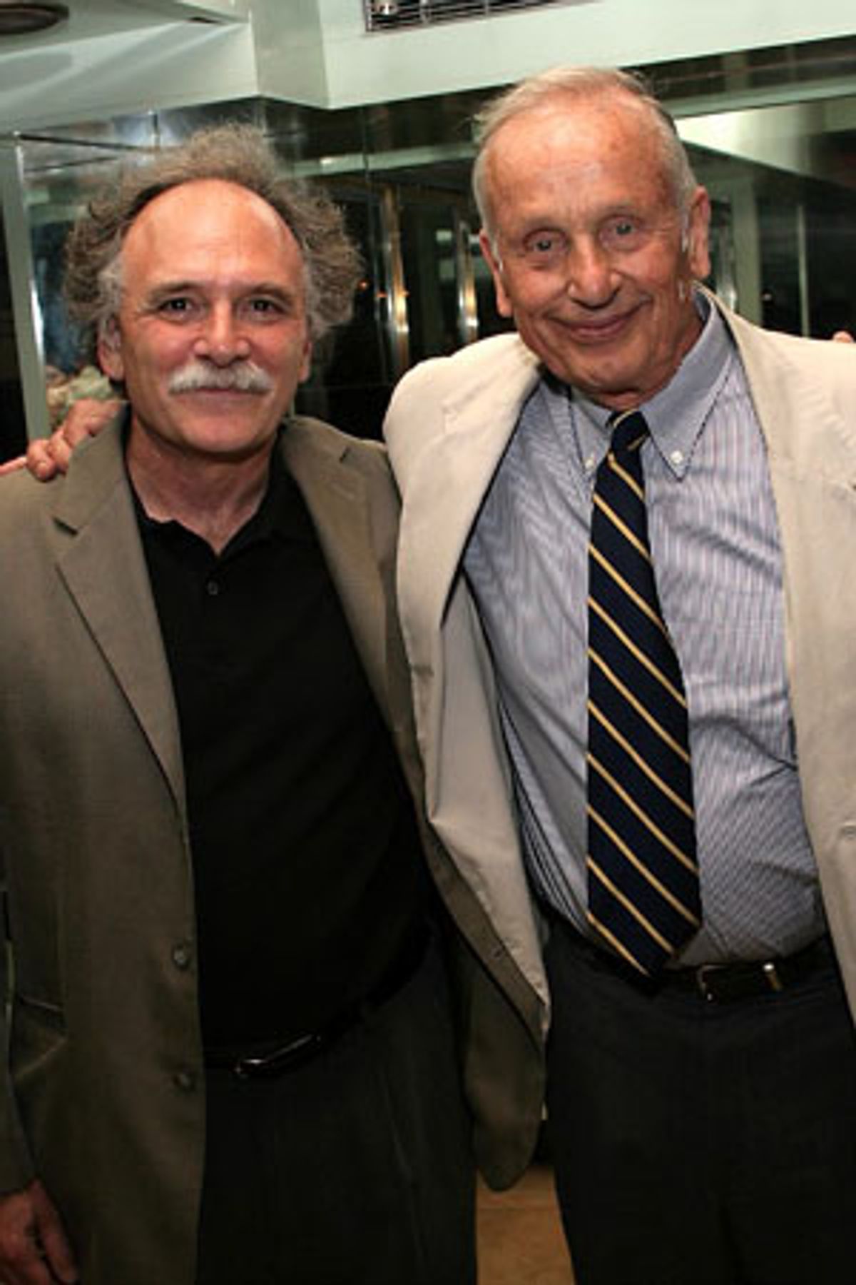 Willie Holtzman and A.R. Gurney at 