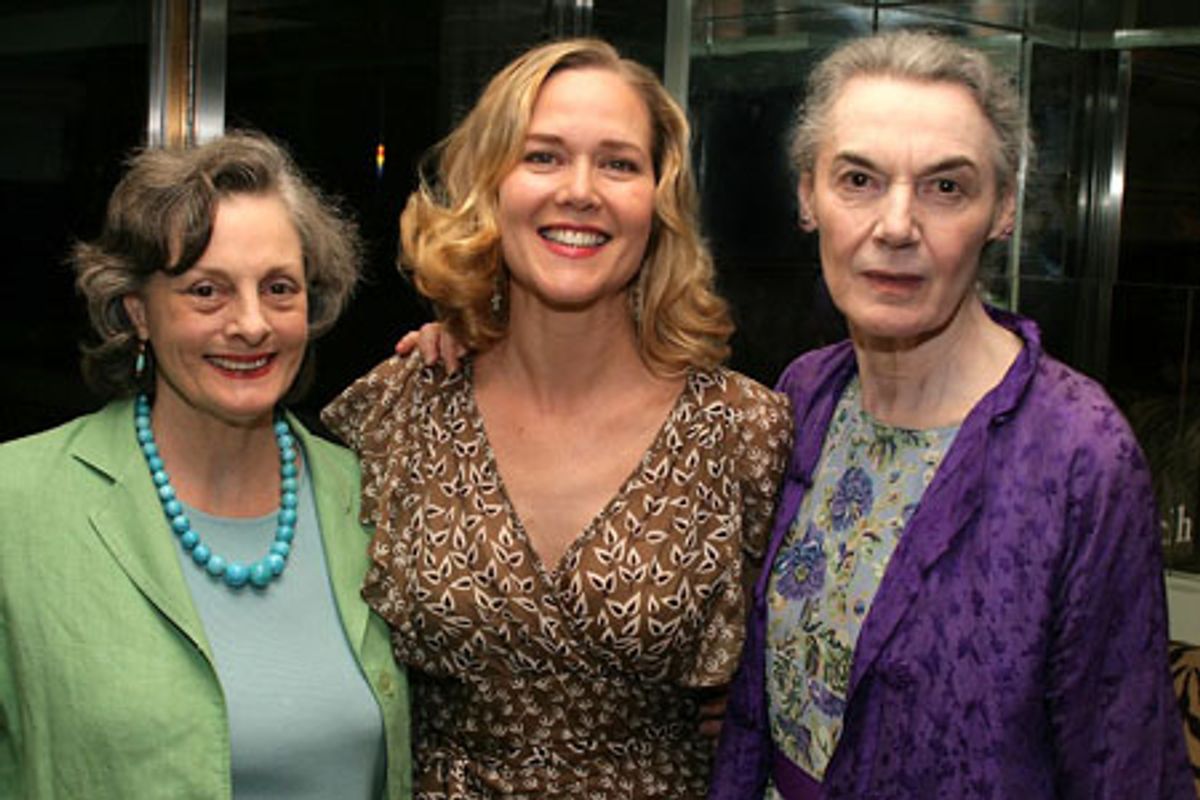 Dana Ivey, Rebecca Luker and Marian Seldes at 