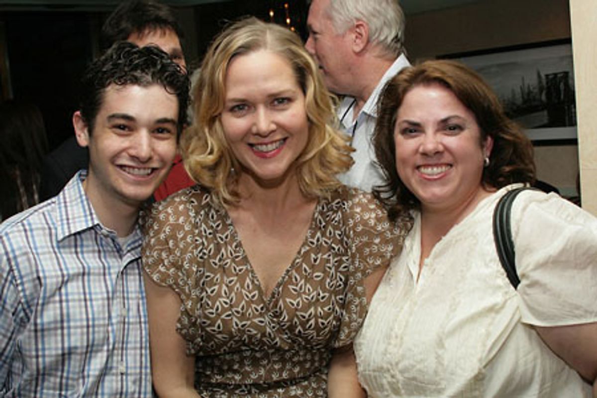 Noah Himmelstein, Rebecca Luker, and Sarah Roberts at 