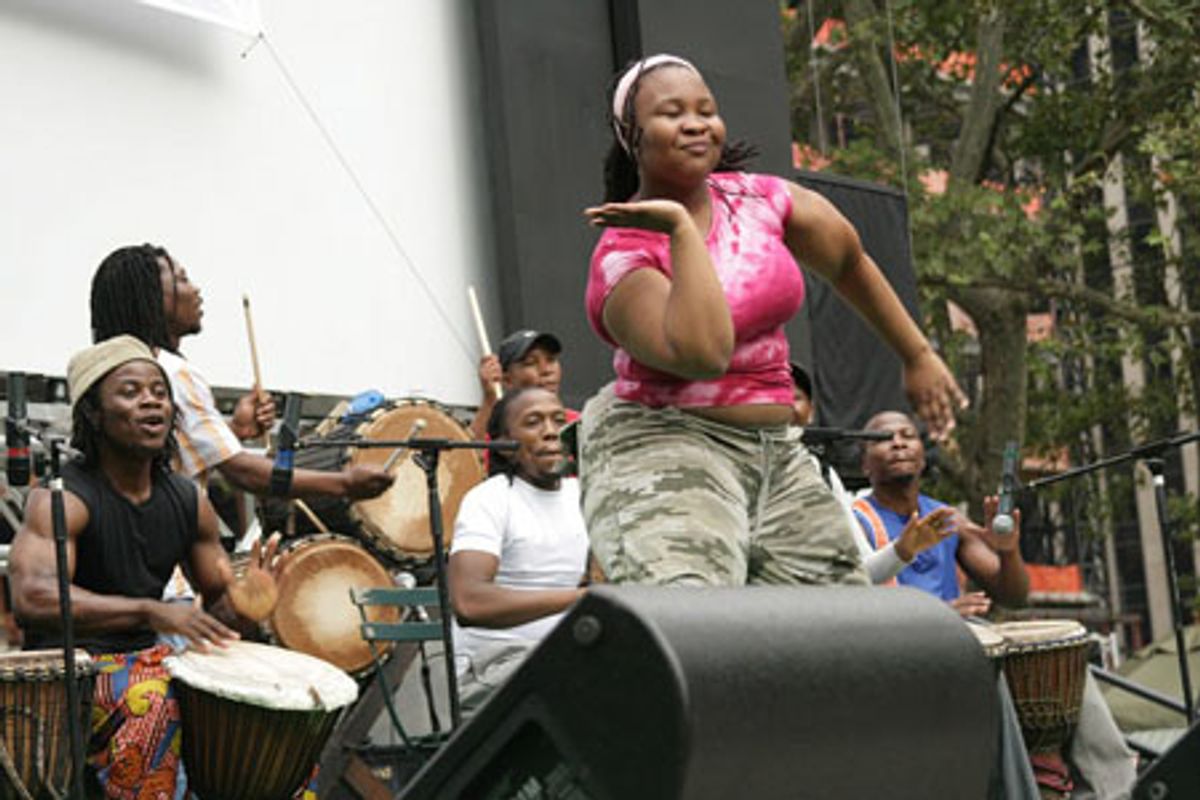 Tiny at Final Broadway in Bryant Park