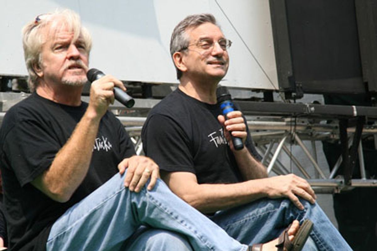 Leo Burmester and Martin Vidnovic at 