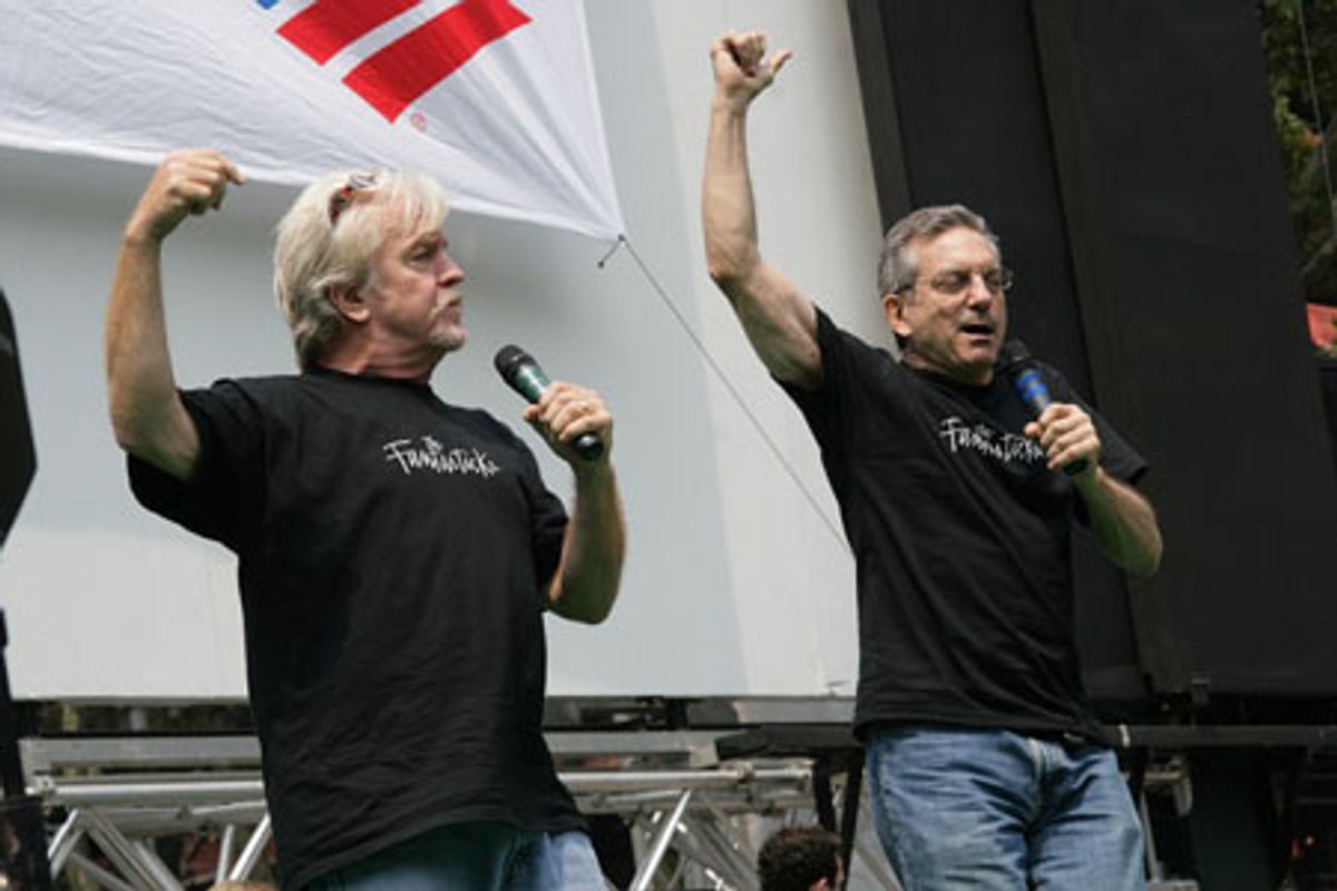 Leo Burmester and Martin Vidnovic at 