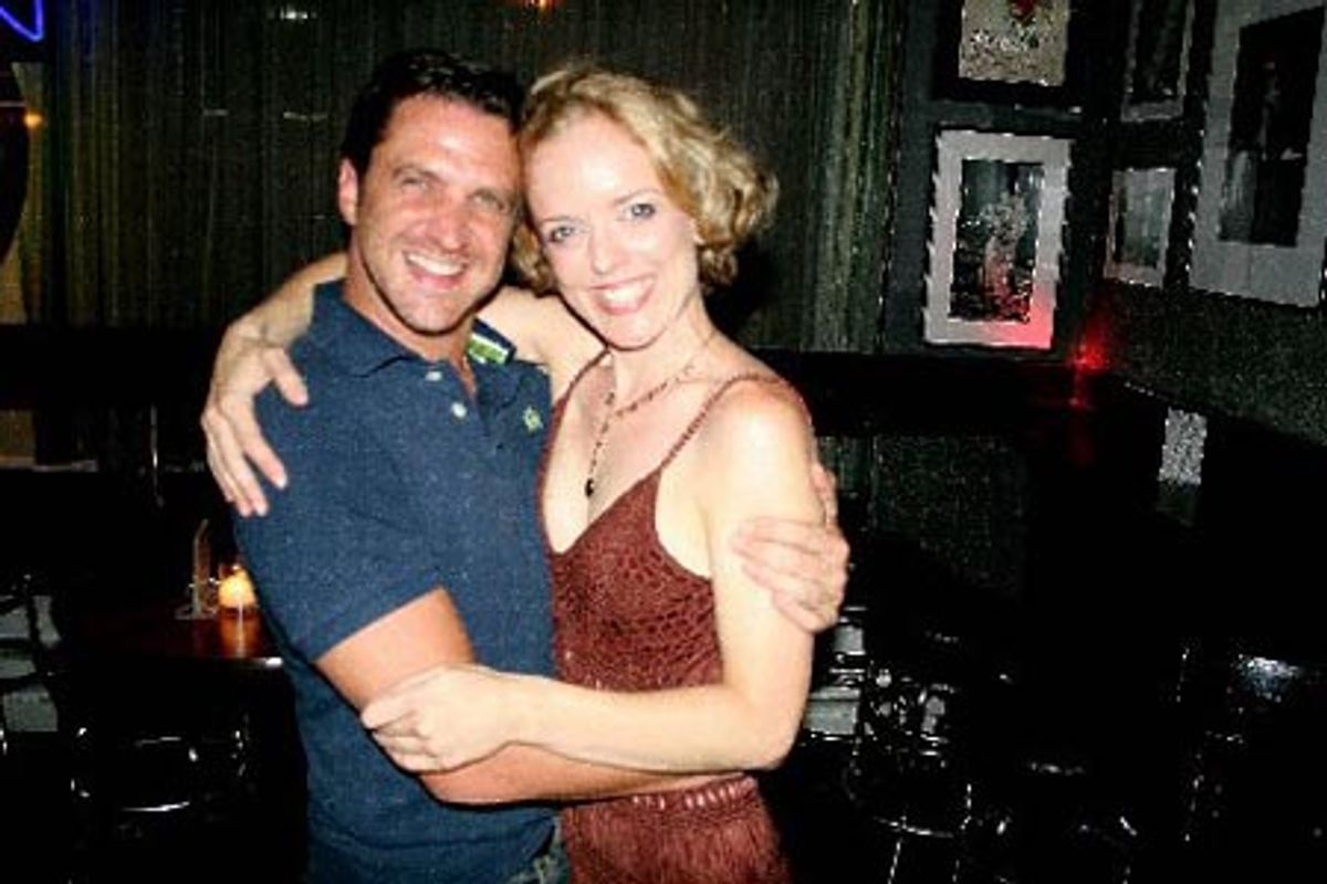 Raul Esparza and Nancy Anderson at 