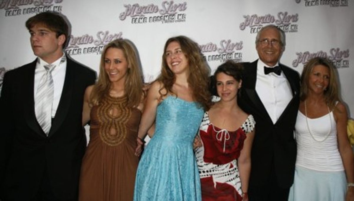 Chevy Chase and Family at 