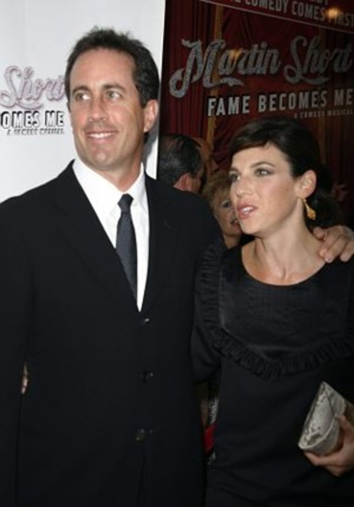 Jerry Seinfeld and wife at 