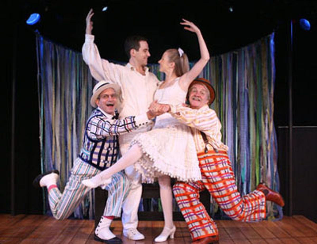 Martin Vidnovic, Santino Fontana, Sara Jean Ford and Leo Burmester at 