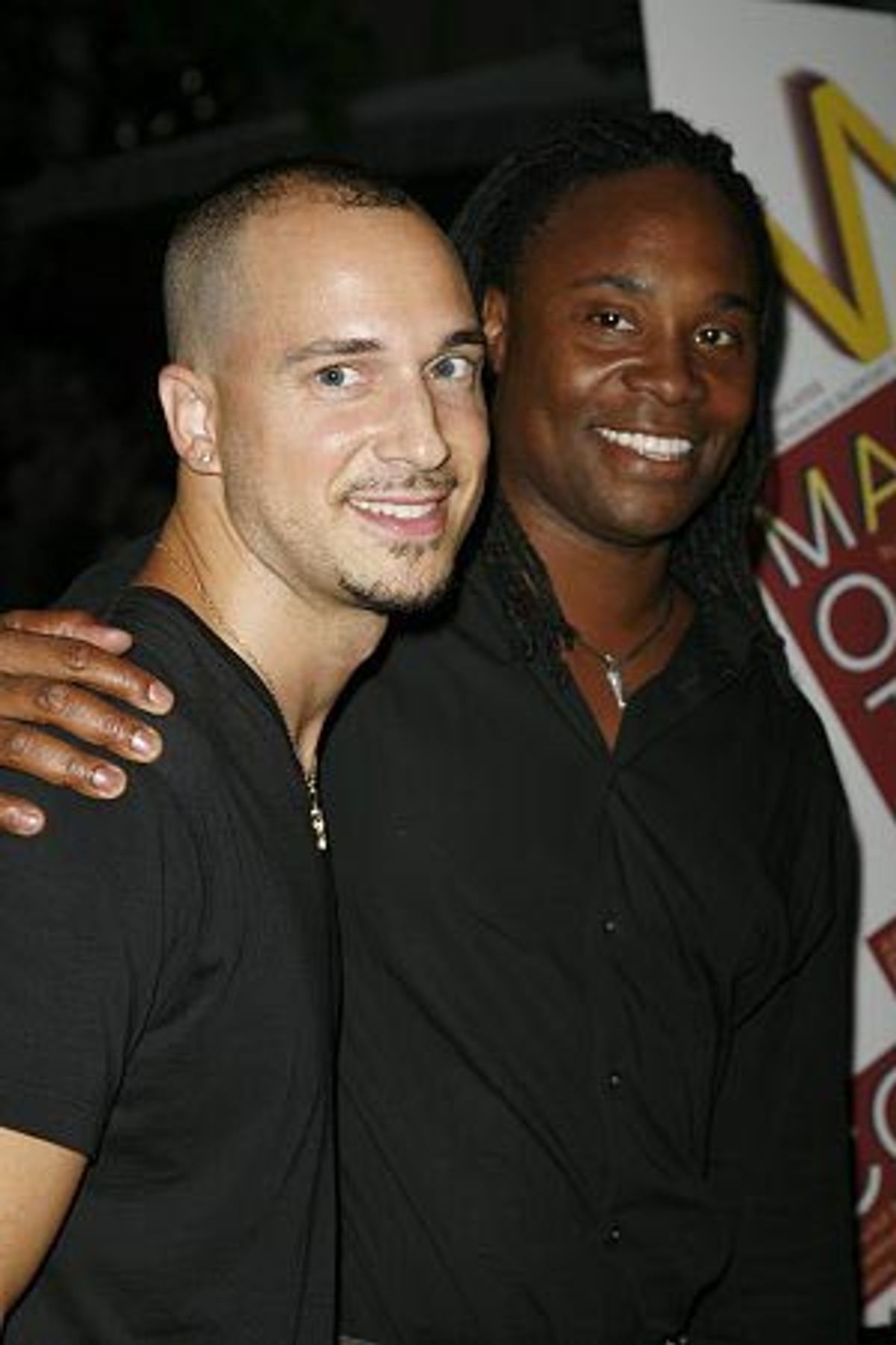 Ari Gold and Billy Porter at 