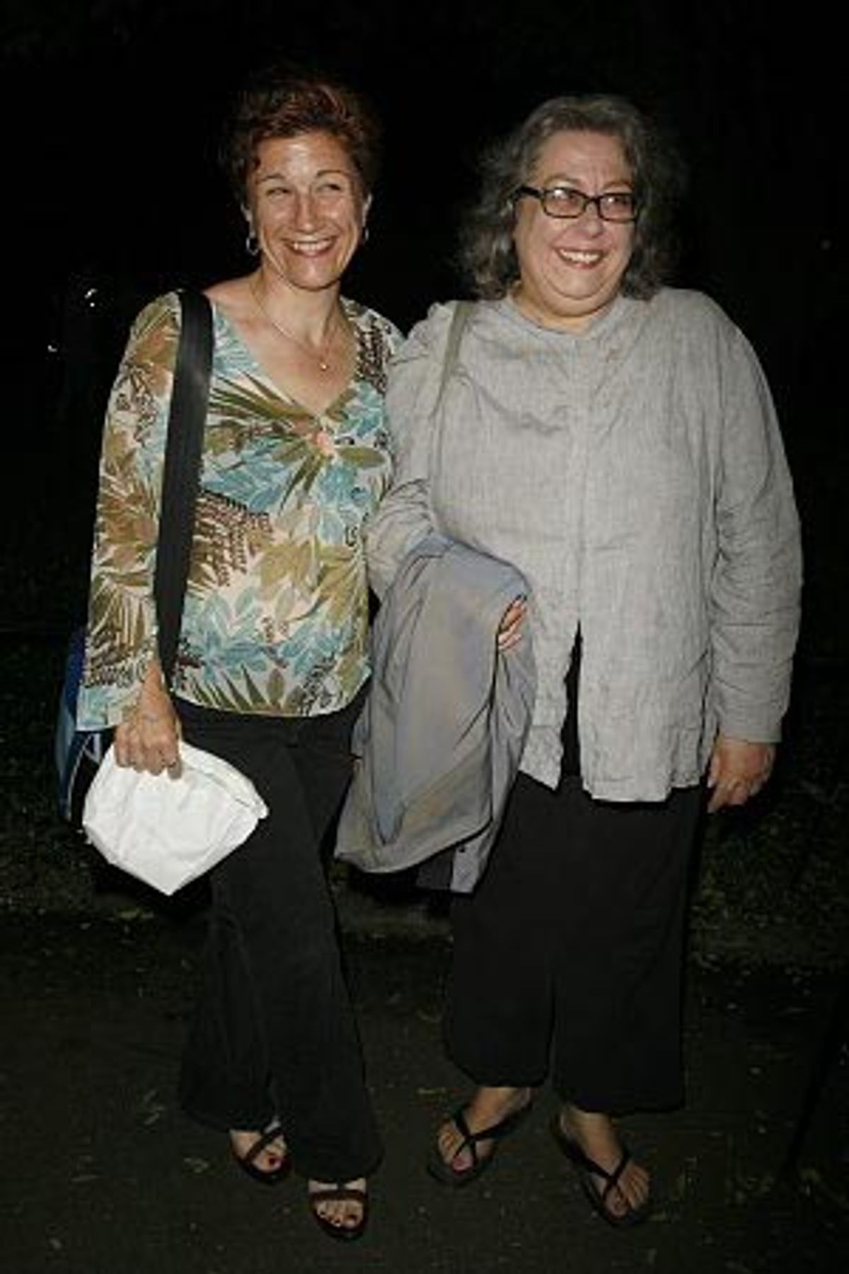 Lisa Kron and Jayne Houdyshell at 