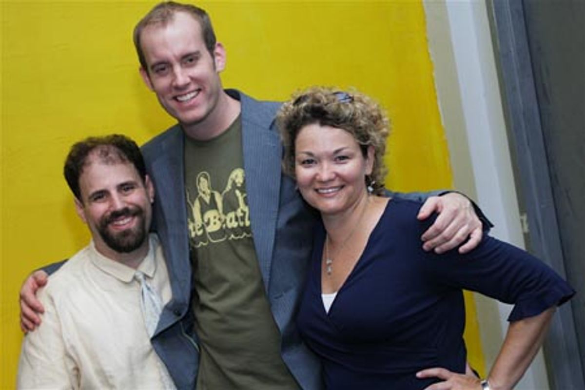 Jeffrey Schulman, D.H. Johnson, and Robin Mishik-Jett at 