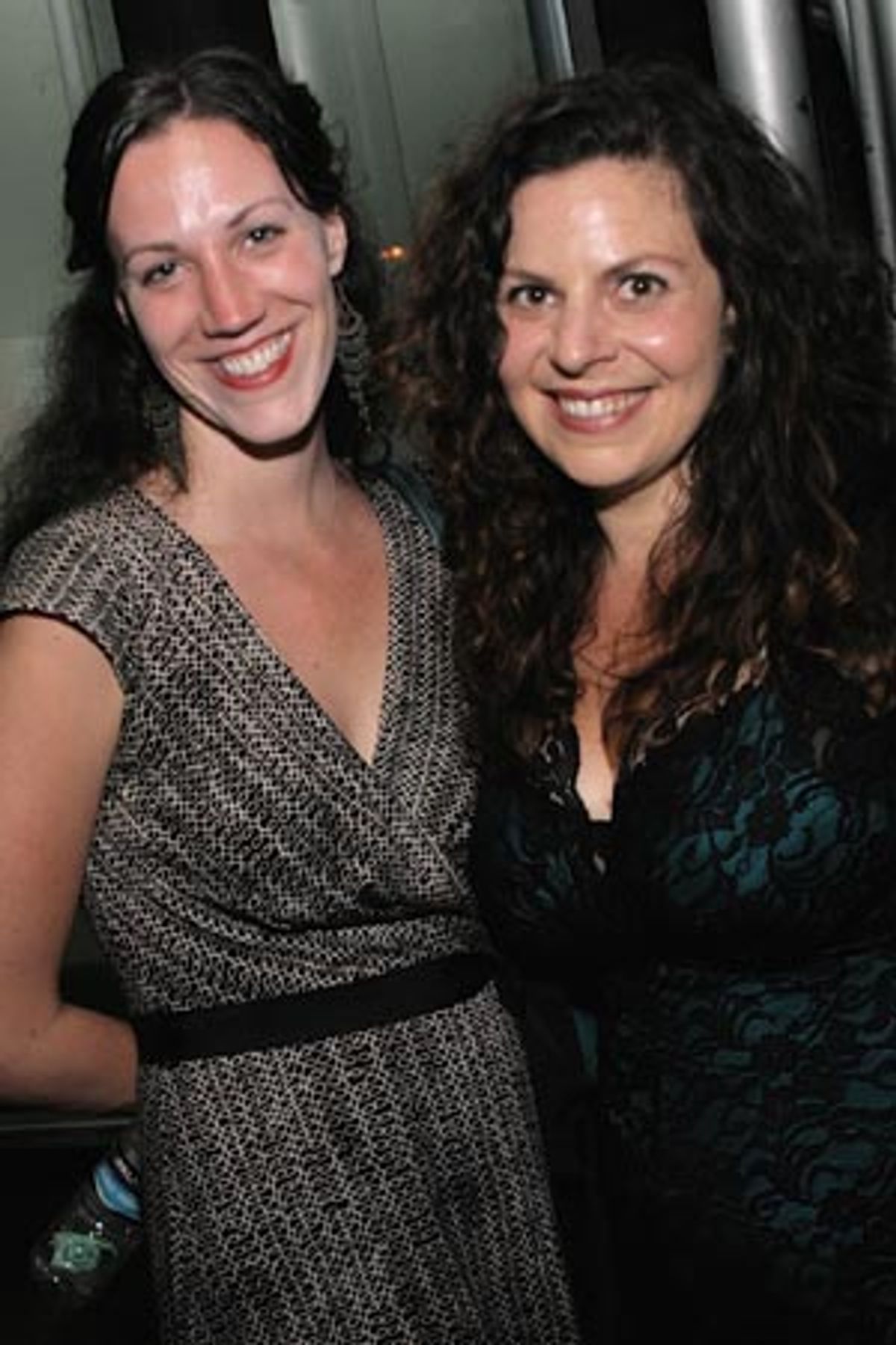 Alexa Scott Flaherty and Melissa Ross at 