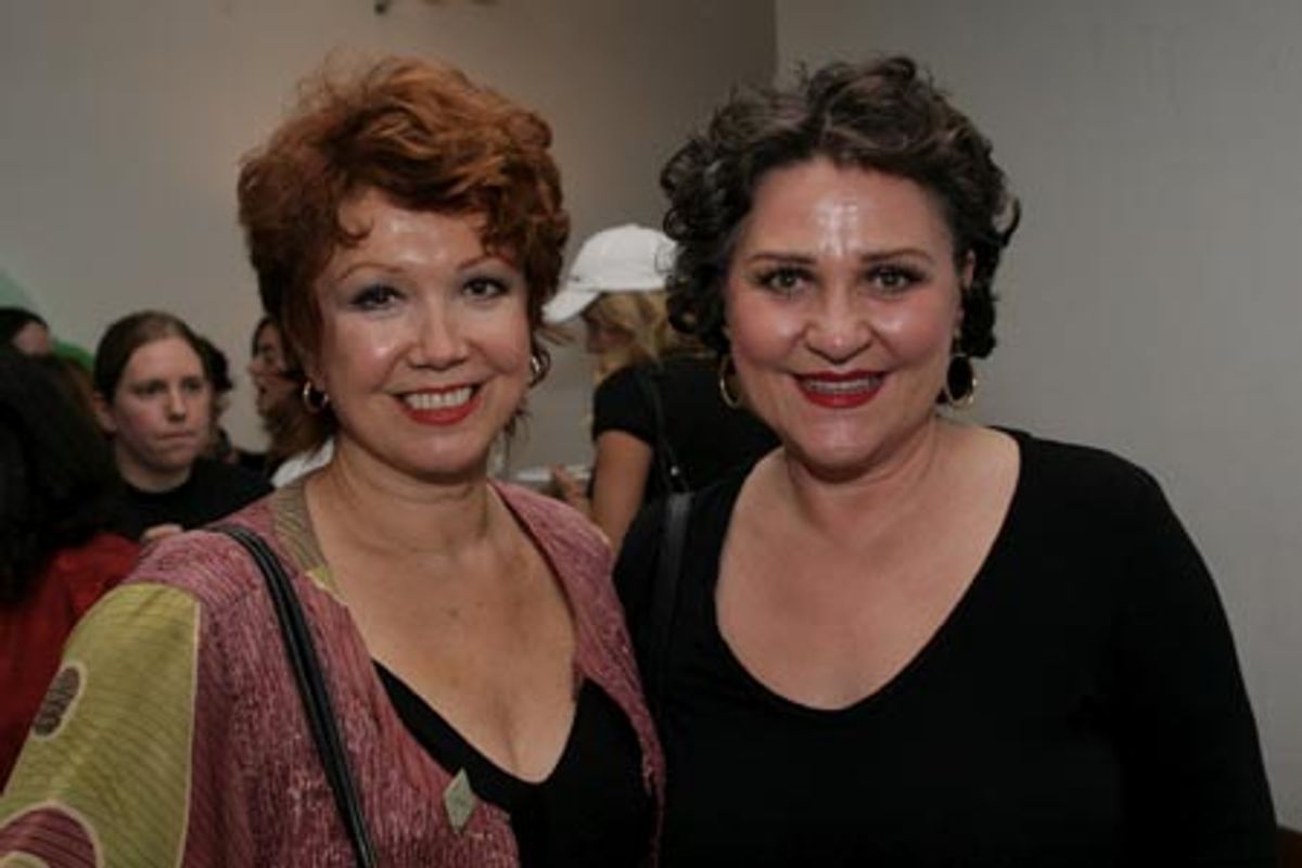 Donna McKechnie and Nora Mae Lyng
 at 